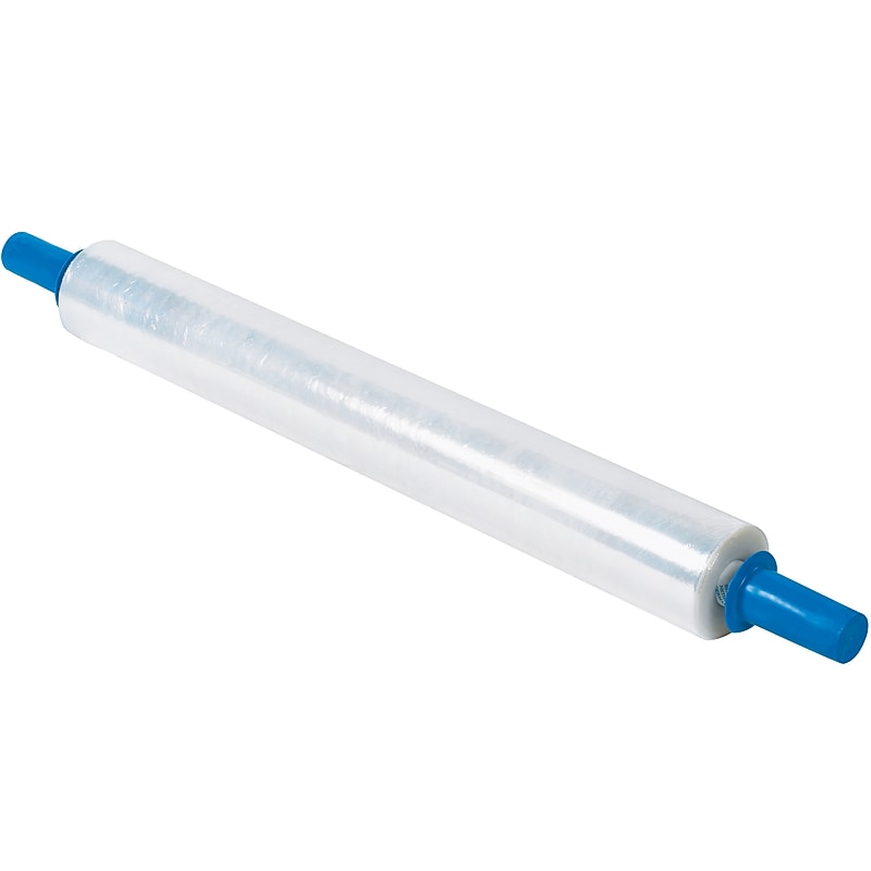 30" x 1000' 80 Gauge Cast Stretch Wrap, Clear, 4/Carton (GOOD30) image 1