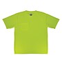 Ergodyne GloWear 8092 High Visibility Short Sleeve T-Shirt, Lime, 5XL (21799)~#|#~9DB02486-1719-49F2-BA83DD03AD5D3456_sc7