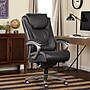 Serta Big & Tall Ergonomic Bonded Leather Swivel Executive Chair, Black/Silver (44951)~#|#~9DB7FD05-827E-4A6F-B6BDE6D6F3BC959C_sc7