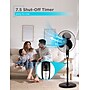 Black & Decker 16" Oscillating Pedestal Fan, 3-Speed, Black (BFSR16B)~#|#~9DC0758D-3946-499E-99ED6FEB065E1789_sc7
