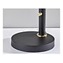 Adesso Oscar Incandescent Desk Lamp, 31.75", Matte Black/Antique Brass (4282-01)~#|#~9DC86541-69DC-4872-BC46F847A8E951AE_sc7