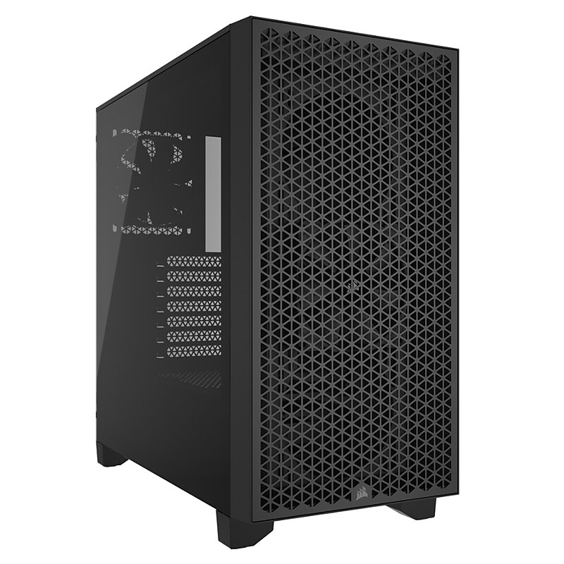 Corsair 3000D AIRFLOW Mid-Tower ATX Case, Black (CC-9011251-WW) image 1