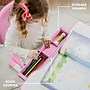 Mount-It! 26"W Kid's Desk with Chair, Pink (MI-10203)~#|#~9DCB8B48-8548-4557-9F409CDCD5C6794A_sc7