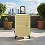 InUSA Aurum 25.98" Hardside Suitcase, 4-Wheeled Spinner, TSA Checkpoint Friendly, Champagne (IUAUR00M-CHA)~#|#~9DCE7F41-63FC-4392-8172335E7A0BE8D7_sc7