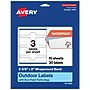 Avery Cigar Laser Multipurpose Labels, 2-3/8" x 8", White, 30/Pack (19479399160)~#|#~9DD27711-45F4-4423-A651A062E0F46CBB_sc7