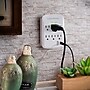 CyberPower P6WUC15 Home Office 6-Outlet Wall Tap Surge Protector, 1-USB-C & 1 USB-A Port, 3 ft. Cord, 1800J Surge Suppression~#|#~9DD50E23-0663-4620-A18F1468F85C115E_sc7