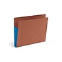 Smead Extra Wide Recycled Reinforced File Pocket, 3" Expansion, Letter Size, Blue/Brown, 10/Box (73679)~#|#~9DD7D401-1FF8-4715-A2D8287427B96054_sc7