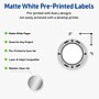 Avery Circle Multipurpose Labels, 2" Dia., White, 120/Pack (19479370602)~#|#~9DE3E139-933C-4668-8DA11AFD82E00CF4_sc7
