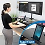 Mount-It! Mount-It! 36"W Manual Rectangular Adjustable Aluminum Standing Desk Converter, Black (MI-7934)~#|#~9DE706C7-728C-4767-81EB40110FA07AC0_sc7