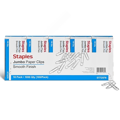 Löwe Clips 500 Stück In Dose – Metallisiert Farbig, 26 Mm, Für Papier & Basteln