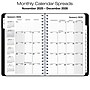 2026 Global Printed Products 5" x 8" Weekly & Monthly Planner, Paperboard Cover, Black (RRY26-58-EX)~#|#~9DEC2380-ECC3-4587-8C2FCE9E096E8F4D_sc7