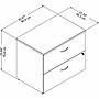 Bush Business Furniture Studio C Lateral File Cabinet, Storm Gray (SCF136SGSU)~#|#~9DECA29D-1C89-46C6-82B0AB0FEEFD756D_sc7