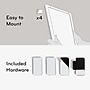 U Brands Contempo Magnetic Painted Steel Dry-Erase Board Bundle, 11" x 14", 4/Pack (3259U00-01)~#|#~9DED6752-B3C5-41B3-A167CE8351AD05AB_sc7