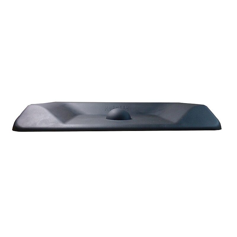 Uncaged Ergonomics Active Standing Anti-Fatigue Floor Mat, 34"L x 20"W, Black (ASM-B) image 1