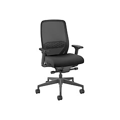HON Nucleus Ergonomic Fabric Mesh Swivel Task Chair Black HNR1KD.Y2.STC.A.H.IM.CU10.BL.SB.T Staples