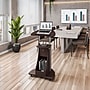 Techni Mobili 22"W Manual Adjustable Standing Laptop Cart, Chocolate (RTA-B005-CH36)~#|#~9DF761F3-390A-4DF6-9F2A914908D764F2_sc7