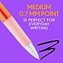 BIC Intensity Clic Gel Pen, 0.7mm, Black Ink, Dozen (RNCX11-BLK)~#|#~9DFFFE31-5C48-4B8D-B73DFAD4469CFE6A_sc7