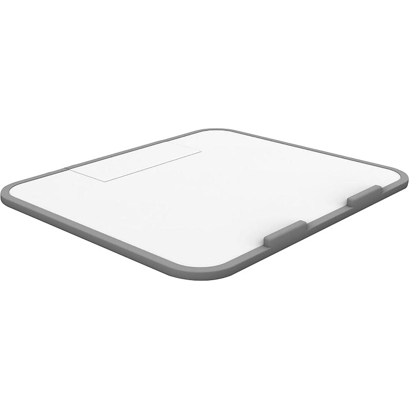 Function101 Elevate 10.94" x 10" Plastic Laptop Stand, White/Gray (F101-ELWHP) image 1