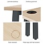 Union & Scale™ Essentials 60"W L-Shaped Desk, Natural (UN60420)~#|#~9E021599-382E-41E9-8EE4B241F2FF7AE8_sc7