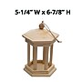 S&S Gazebo Bird Feeder, 6/Pack (WD7647)~#|#~9E05606D-6CFF-4A00-8B22F8C7271840B0_sc7