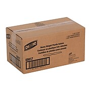 Dixie Plastic Knife, Heavy-Weight, Clear, 1000/Carton (KH017)
