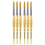 da Vinci JUNIOR Mixed Media Synthetic Bristle, Round Brush, 6/Bundle (DVXVA3031-6)~#|#~9E073101-5FFB-4F14-978CF761F83761F7_sc7