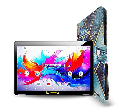 Linsay F10 Series 10.1″ Tablet, Wi-Fi, Octa Core, 256GB eMMC, Android 15, with Art & Ocean Case (F10XIPGCARTPLUS) Sansujyuku sansujyuku.com