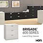 HON Brigade 600 Series 3-Drawer Lateral File Cabinet, Locking, Letter/Legal, Gray, 36"W (H683.L.Q)~#|#~9E19CFFD-4DF9-4010-A3FF18212252C678_sc7