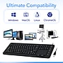 Delton M70 Wired Airtight Waterproof Keyboard, Black (DKBWM70-U)~#|#~9E22C9C8-4578-44E1-8C3FD4B49A67D69E_sc7