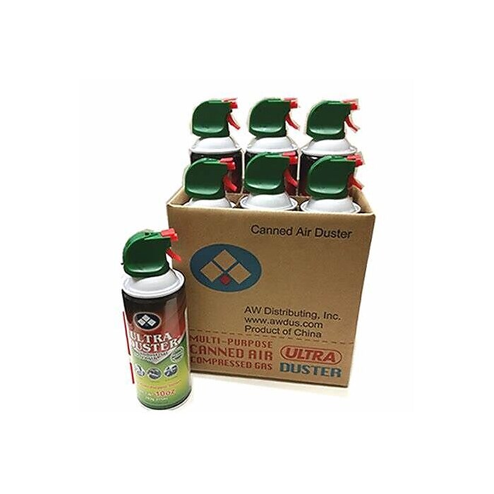 Case Of 12, Ultra Duster - Multi-Purpose Canned Air