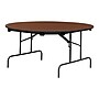 ICEBERG Premium Folding Table, 60"Dia., Mahogany (55264)~#|#~9E252A26-4A6C-4DB7-A5DFCC842D1FD009_sc7