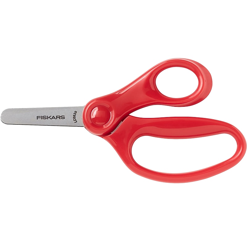 Fiskars 5" Kids' Scissors, Blunt Tip, Assorted Colors, 3/Pack (1067042CT) image 1