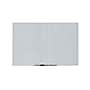 U Brands Floating Glass Ghost Grid Dry Erase Board, Frameless, 3' x 2' (2798U00-01)~#|#~9E27C704-D22B-409B-95BEA5187470715C_sc7
