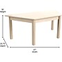 Flash Furniture Bright Beginnings Hercules Trapezoid Table, 47" x 20.75", Beech (MK-ME088017-GG)~#|#~9E37C3E8-F737-46ED-AD00CF08F94C84E4_sc7