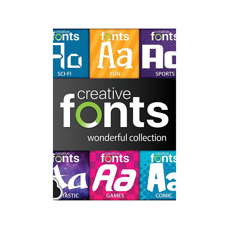 Encore Creative Fonts Wonderful Clip Art & Font for Windows, 1 User [Download] image 1