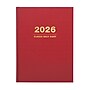 2026 Global Printed Products Professional Diary 6" x 8" Daily Planner, Paperboard Cover, Red (SDCY26-68-RD)~#|#~9E38947B-77F0-425C-B136AA61DC1F329C_sc7