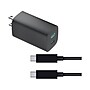 4XEM 45W USB-C to USB-C GaN Charging Kit for USB-C Devices, Black (4X45WCHRGKIT6B)~#|#~9E38AB47-A7F5-4180-9961A8A43047F924_sc7