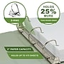 Samsill Earth's Choice Plant-Based 2" Durable View Binders, 3 Ring, Made in USA, Assorted Fashion Colors, 4/Pack (MP46969)~#|#~9E3A67F2-538D-4C99-BB41B4D3A8BCC91F_sc7