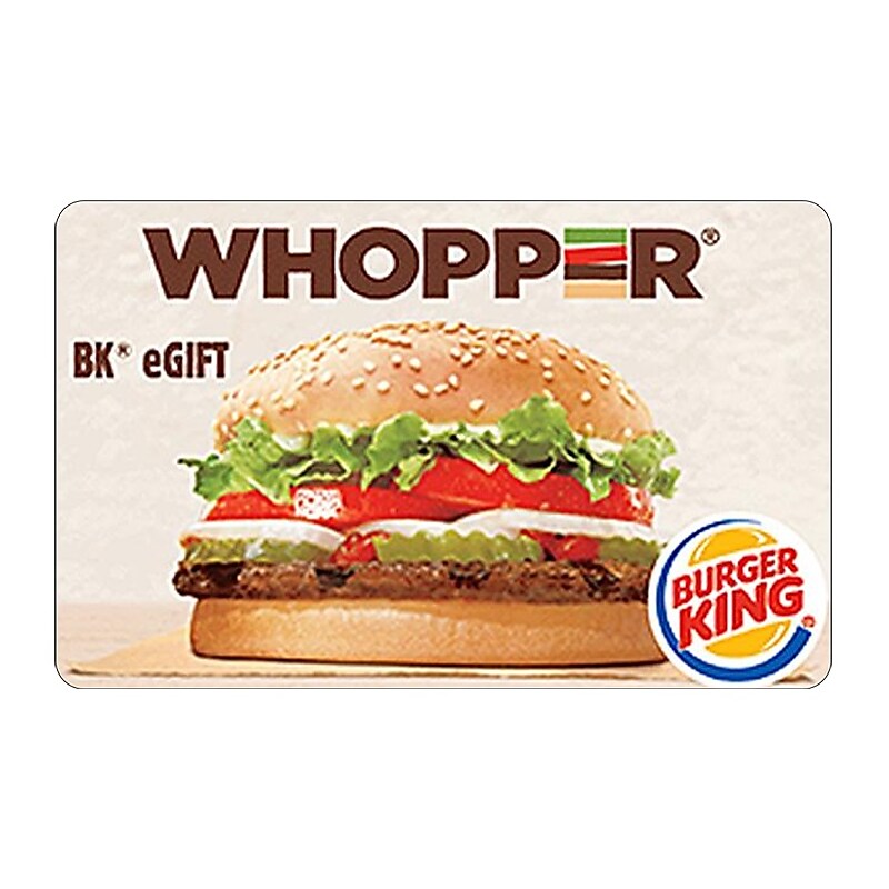 Burger King eGift Card $50 (Email Delivery) image 1
