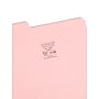 Smead File Folders, 1/3-Cut Tab, Letter Size, Pink, 100/Box (12643)~#|#~9E43560B-29E6-4684-992DA5E18DCE5308_sc7