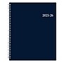 2025-2026 Blue Sky Collegiate 8.5" x 11" Academic Year Weekly & Monthly Planner, Plastic Cover, Navy (148672-A26)~#|#~9E44C9EA-A555-4DC3-BC4C56D619959DE8_sc7