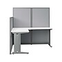 Bush Business Furniture Office in an Hour 63"H x 65"W L-Shaped Cubicle Panel Workstation, Pure White (WC36194-03K)~#|#~9E48FF2E-2468-4B28-AE4FB0A13E8DDE98_sc7