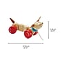 Plan Toys Happy Puppy Wooden Pull Toy, Natural (PTS5101)~#|#~9E4AA1AD-7FDB-4301-94C7C497FE7D1130_sc7