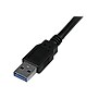 StarTech Superspeed USB A Cable, Male to Male, Black (USB3SAA6BK)~#|#~9E4EB80E-F1D2-4997-BB45B4C970F27FB7_sc7