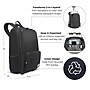 Solo New York Bleecker Laptop Backpack with Wheels, Medium, Black (UBN786-4)~#|#~9E523DD6-14F5-4A88-B88843584EFFD973_sc7
