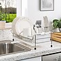 Iris Stainless Steel Dish Rack, White (586698)~#|#~9E54850E-B3A6-4581-8FE54C44DB39FD8C_sc7