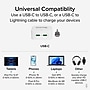 Plugable 40W Dual USB-C Wall Charger, White (PS-40C2W)~#|#~9E549B87-C72D-4D9C-94AEA704E6715A2A_sc7