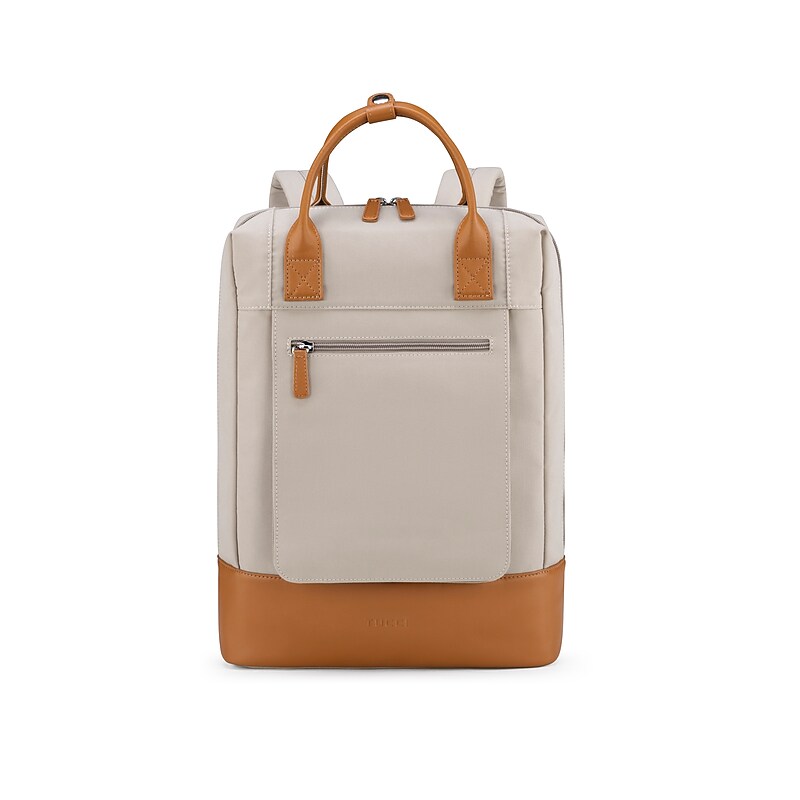 TUCCI Laptop Backpack, Medium, Khaki (T0637) image 1
