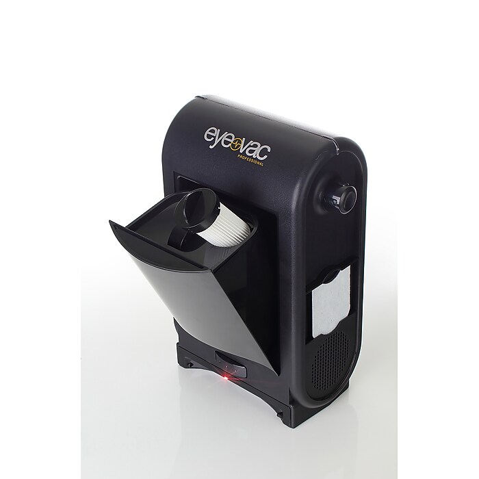 EyeVac Pro Canister Vacuum, Bagless, Tuxedo Black (EVPROB) Staples