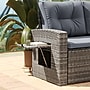 Flash Furniture Huck Indoor/Outdoor Conversation Set with Sofa and Dining Table, Gray (LTSSET02023GY)~#|#~9E5796FC-4BC3-47FC-9AED42C3A46DB8BF_sc7
